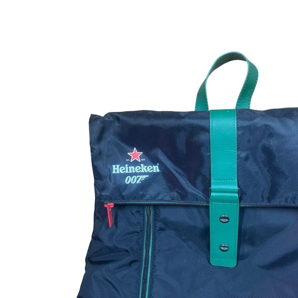 Official James Bond Heineken Backpack 007 Promotional Item Rare No Time to Die - Picture 2 of 12